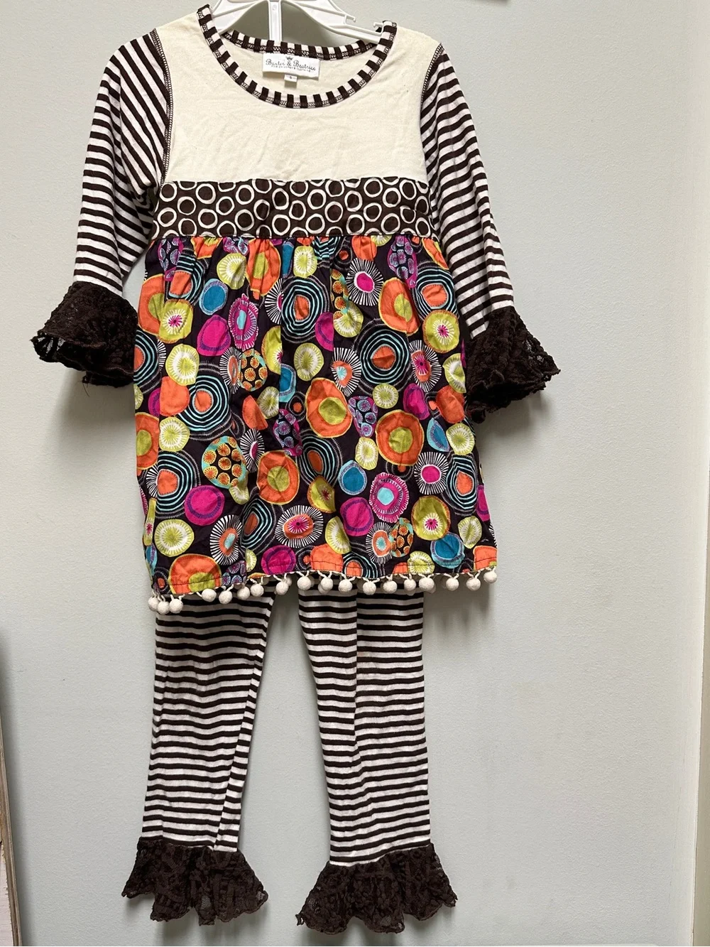 Baxter & Beatrice Girls Tunic & Legging Set - Multicolor